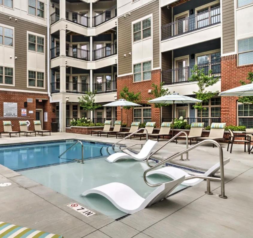 夏洛特Urban 1Br In Uptown Area With Gym And Balcony公寓 外观 照片